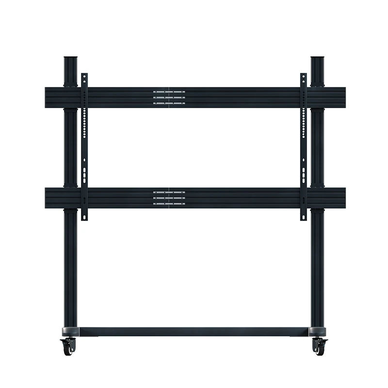 Mobilní stojan displeje CPS Mobile Stand Single 86–110″, nosnost 130 kg – pohled 2