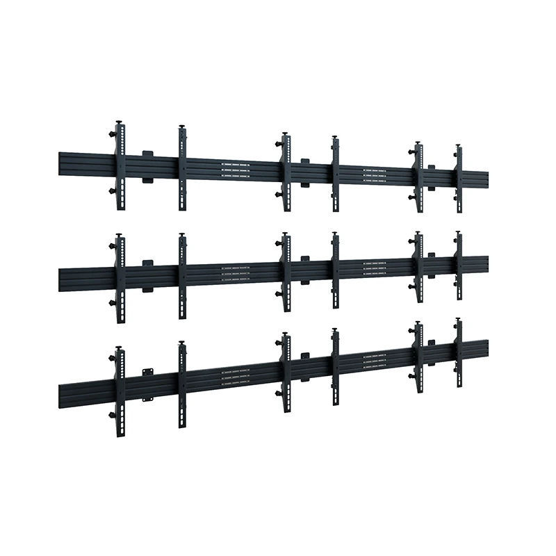 Nástěnná konstrukce pro videostěnu CPS Videowall W3 × 3L 46–50″, nosnost 40 kg na displej – produkt