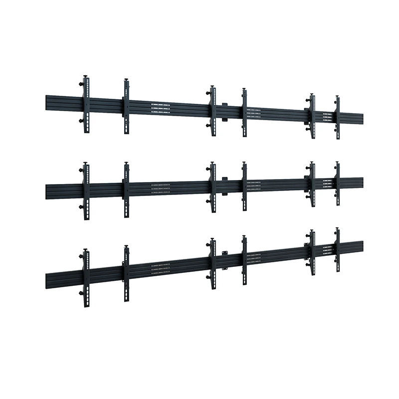 Nástěnná konstrukce pro videostěnu CPS Videowall W3 × 3L 55″, nosnost 40 kg na displej – produkt