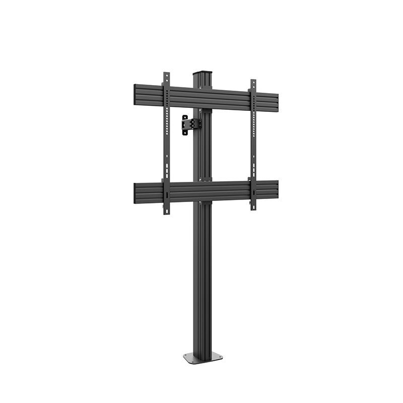 Podlahový stojan pro displej s oporou o stěnu CPS Floor-Wall Single 75–86″, nosnost 50 kg – produkt
