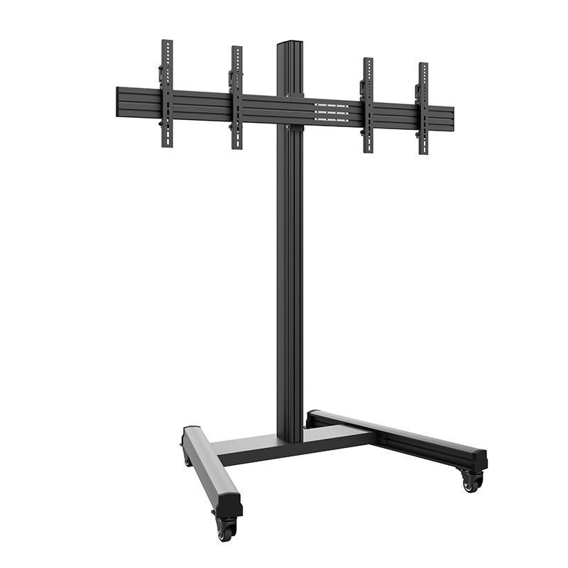 Mobilní stojan pro dva displeje CPS Mobile Stand Dual 43–55″, nosnost 2 × 35 kg – produkt