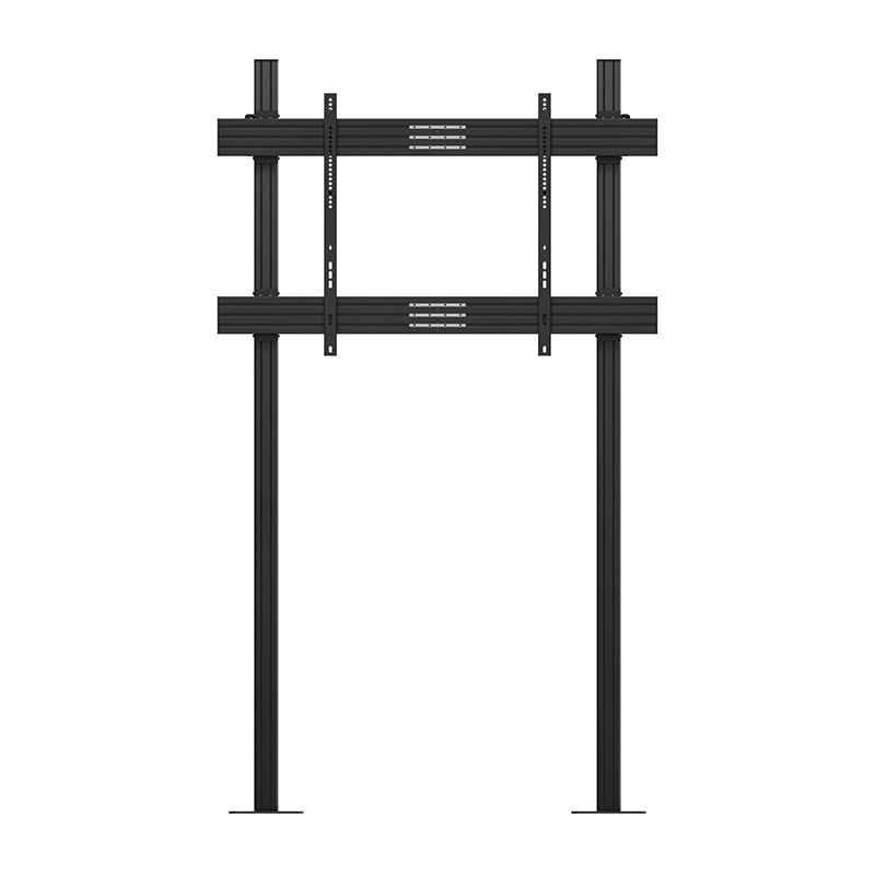 Podlahový stojan pro displej s oporou o stěnu CPS Floor-to-Wall Samsung QH115, 115″, nosnost 150 kg – pohled 2