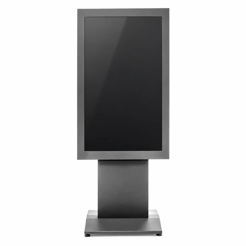 Interiérový volně stojící totem pro displej vis-it HP Floorbase 50″ – pohled 2