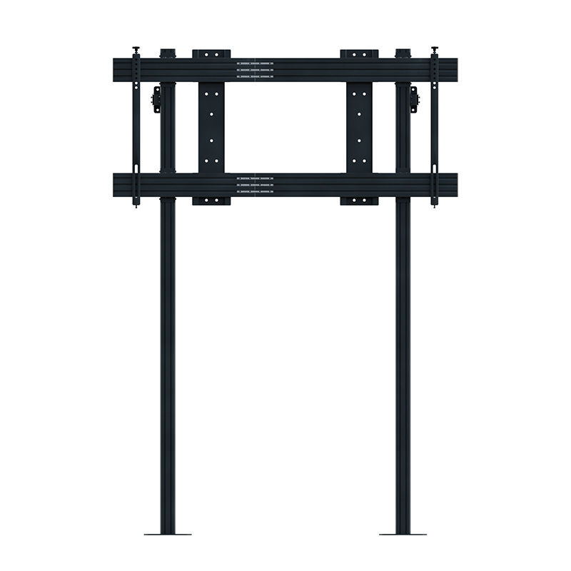 Podlahový stojan pro displej s oporou o stěnu STBW Cisco WebEx Board Pro 75″, nosnost 85 kg – pohled 2