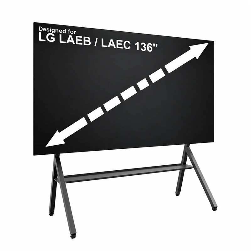 Mobilní stojan pro LED stěnu HP LED Trolley LG LAEB / LAEC 136″ – produkt