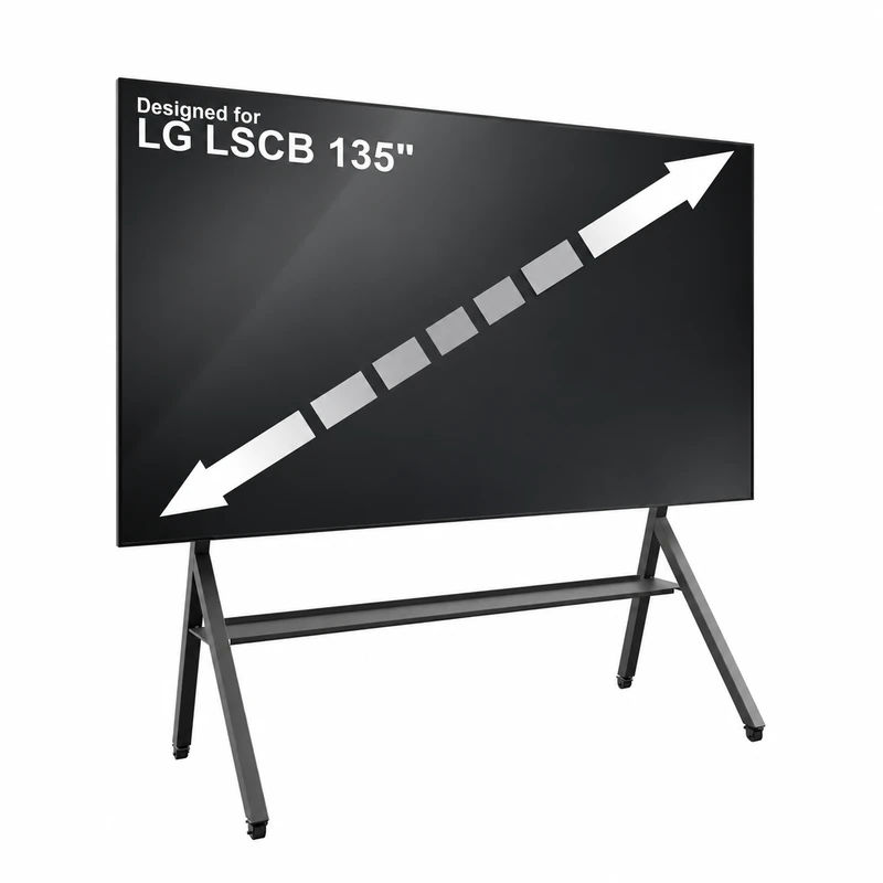 Mobilní stojan pro LED stěnu HP LED Trolley LG LSCB 135″ – produkt