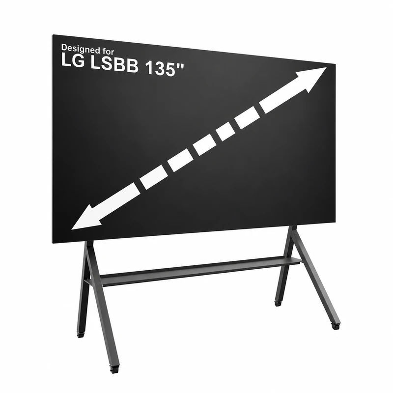 Mobilní stojan pro LED stěnu HP LED Trolley LG LSBB 135″ – produkt