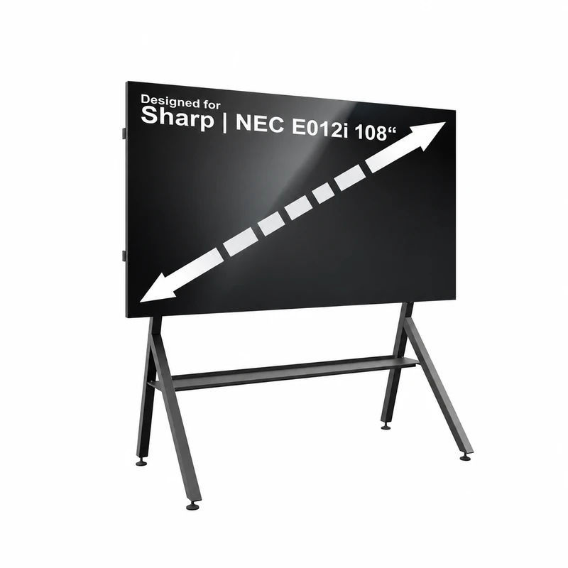 Volně stojící podlahový stojan pro LED stěnu HP LED Floorstand Sharp/NEC E012i 108″ – produkt