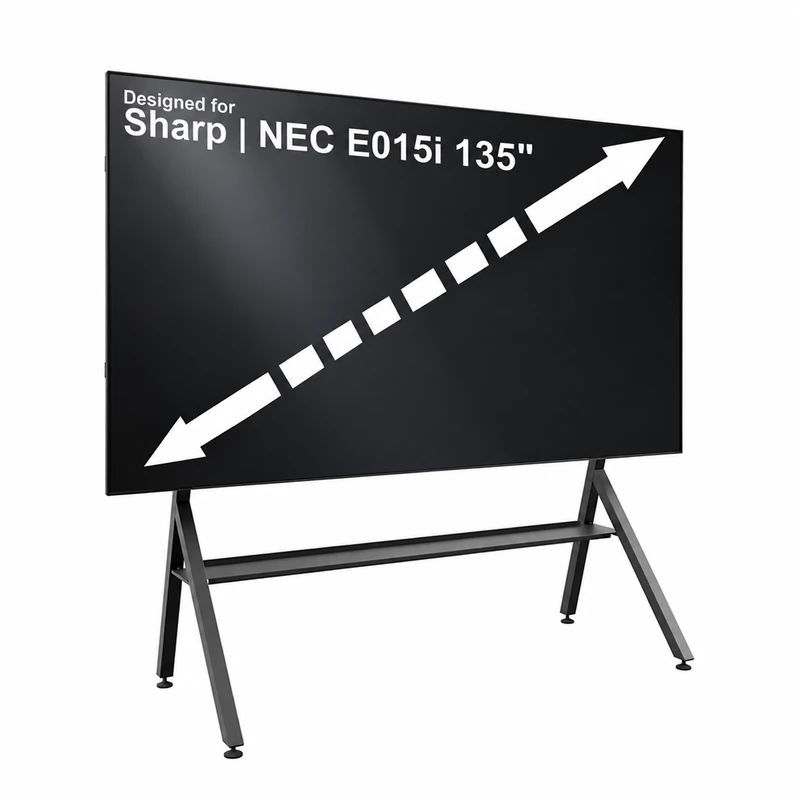 Volně stojící podlahový stojan pro LED stěnu HP LED Floorstand Sharp/NEC E015i 135″ – produkt