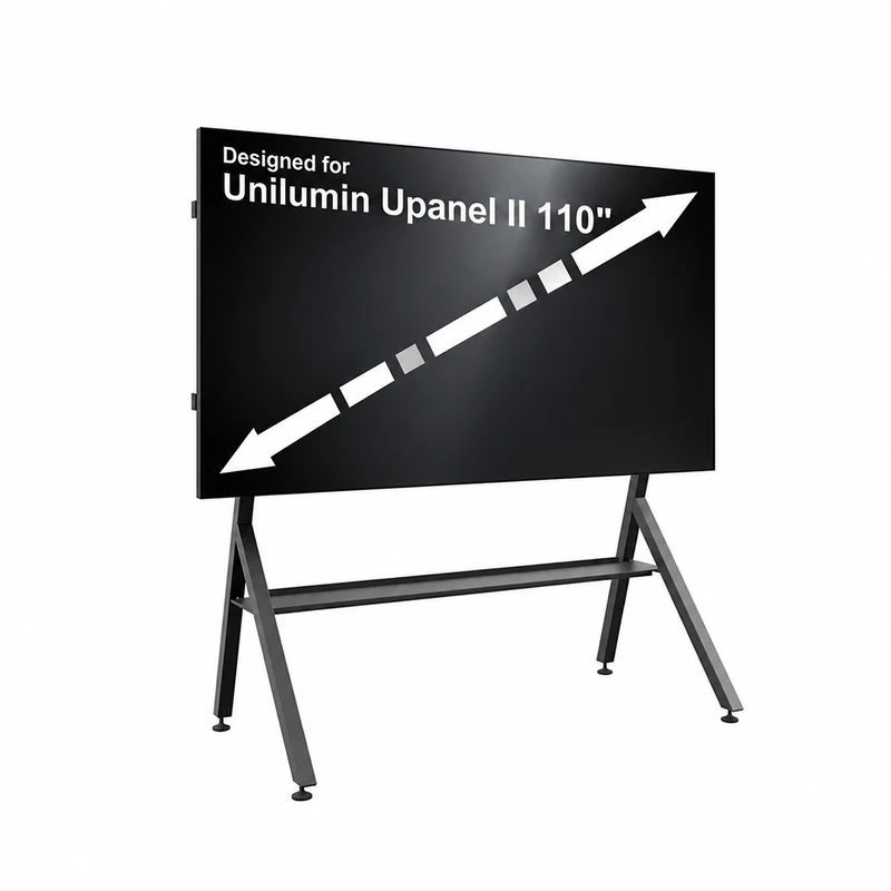 Volně stojící podlahový stojan pro LED stěnu HP LED Floorstand Unilumin Upanel II 110″ – produkt