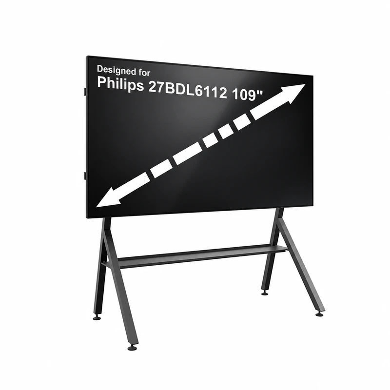 Volně stojící podlahový stojan pro LED stěnu HP LED Floorstand Philips 27BDL6112 109″ – produkt