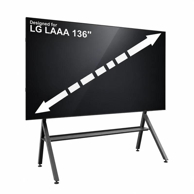 Volně stojící podlahový stojan pro LED stěnu HP LED Floorstand LG LAAA 136″ – produkt