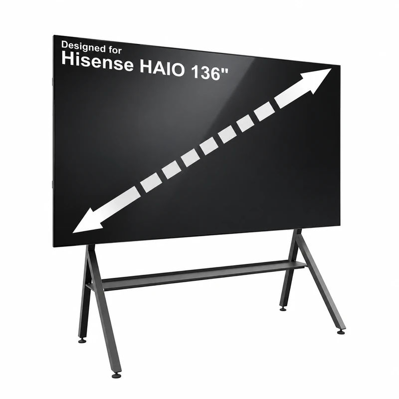 Volně stojící podlahový stojan pro LED stěnu HP LED Floorstand Hisense HAIO 136″ – produkt