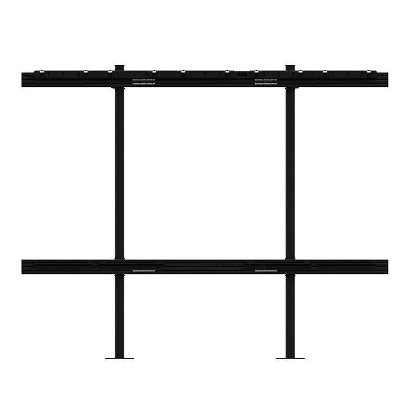 Podlahový stojan s oporou o stěnu pro LED stěnu LED-SBW LG LAAA 136″ – pohled 2
