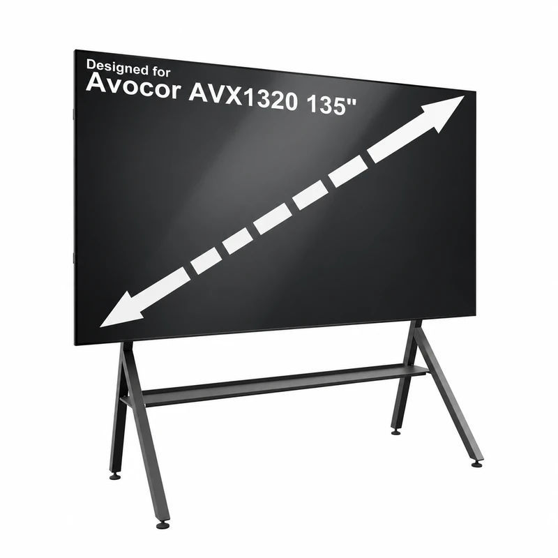 Volně stojící podlahový stojan pro LED stěnu HP LED Floorstand Avocor AVX1320 135″ – produkt