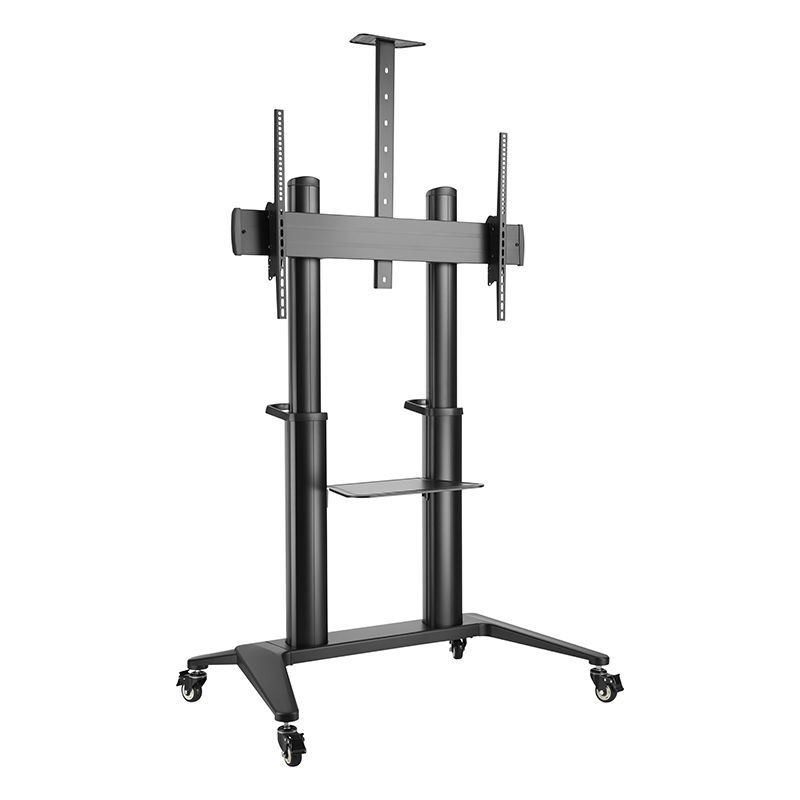Mobilní stojan displeje BrackIT Stand Single XXL HD, 65–120″, nosnost 140 kg – produkt
