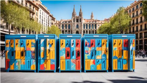 Lockers Catalunya Square