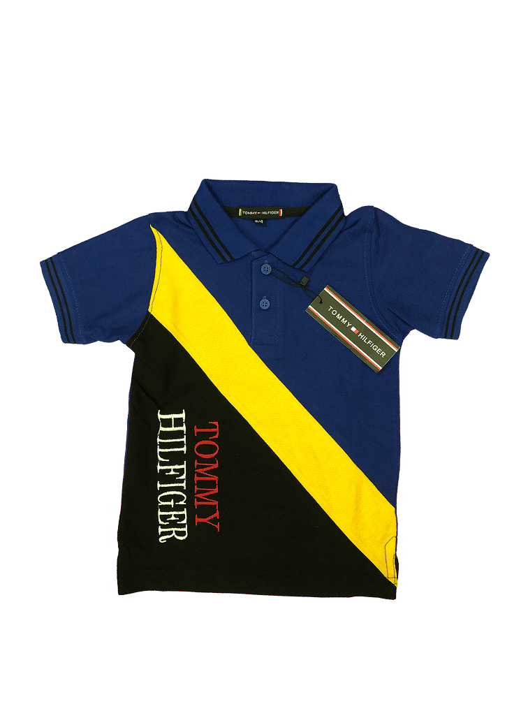 Royal Blue Block Polo TShirt