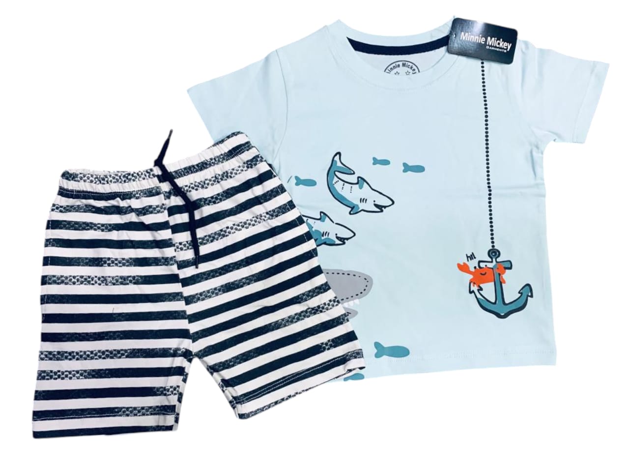 Shark & Anchor Twin Set