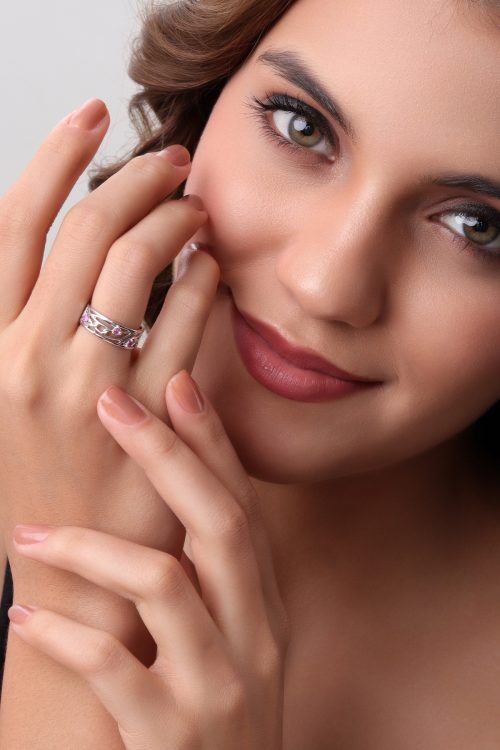 Filigree Friendship Band Ring