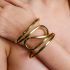 Golden Helix Cuff