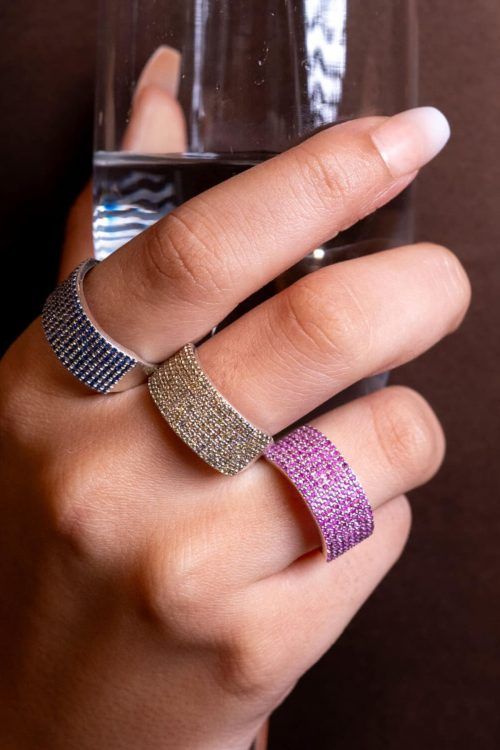 Sapphire Eternity Ring