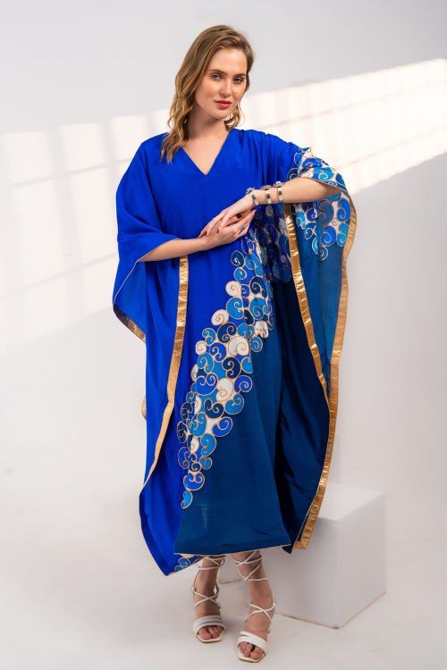 Dreamy Cloud Kaftan Dress