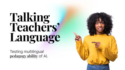 Talking teachers' language: Testing multilingual pedagogy ability of AI hero