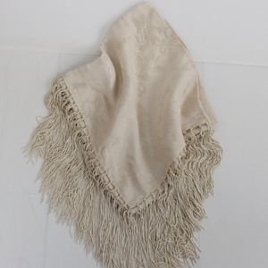 Linen Tone On Tone Floral Church Scarf Product Image