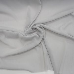 Silver Grey Crinkle Fabric Product Image