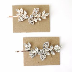 Silver Hair Clips   Product Image