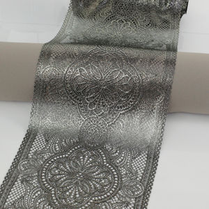 Black With Shimmer On Simply Taupe Lace Product Image