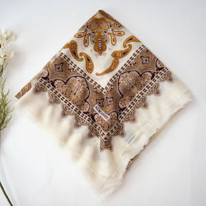 Linen With Browns XL Church Scarf Product Image