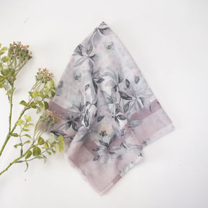 Lady Lavender Scalloped Church Scarf Product Image