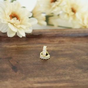 Small Gold Hoop Earrings Product Image
