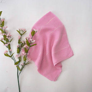 Candy Pink Iridescent Lurex Ella Scarf Product Image
