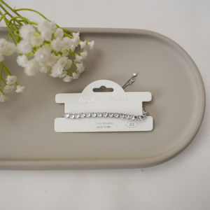 Silver Crystal Bracelet Product Image