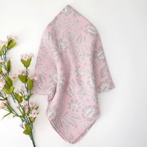 Pink Dotted Church Scarf Product Image