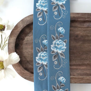 Chambray Embroidery 377 With Silver Product Image