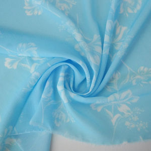 Crystal Blue Crinkle Print Product Image