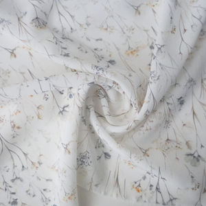 Cream Floral Crinkle Print Product Image