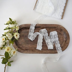 Off-white Lace Trim Product Image