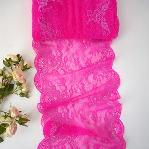 Hot Pink With Silver Shimmer Lace Product Image