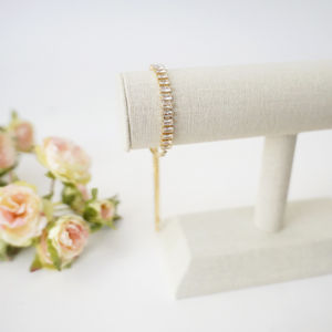 Gold Diamond Crystal Slide Bracelet Product Image