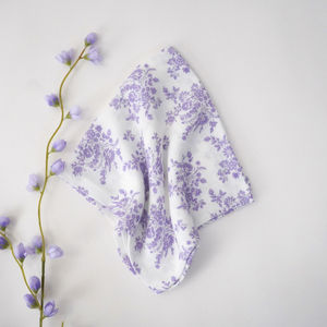 Lavender Floral Girls Church Scarf Product Image
