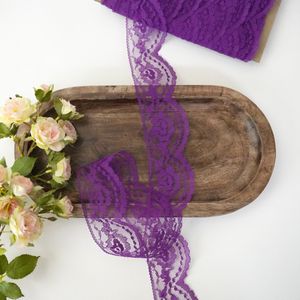 Purple Wine Lace Trim Product Image
