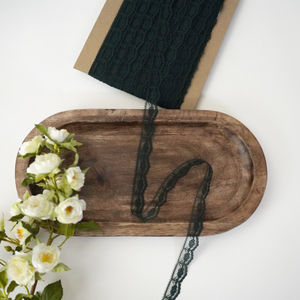 Hunter Green Lace Trim Product Image