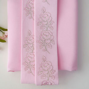 Candy Pink Embroidery Design 388 With Pewter Product Image