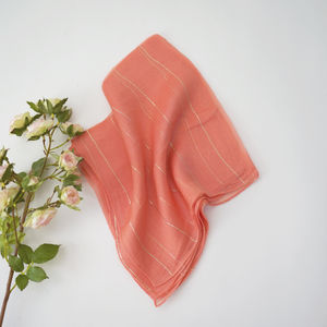 Desert Flower Silver And Gold Lurex Ella Scarf Product Image