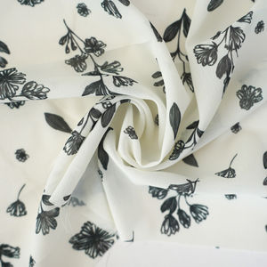 Papyrus With Olive Floral Crinkle Print Product Image